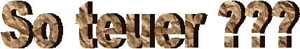 So teuer ???